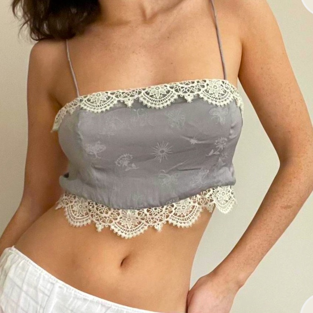 Free People cami top bralette NWOT - Picture 2 of 6